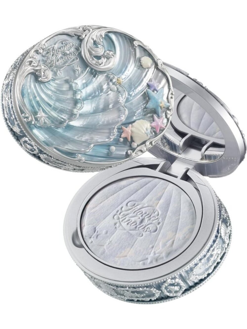Talc-Free Baked Powder with Mirror & Puff | Flawless Finish, Radiant Glow